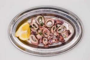Calamares A La Plancha - Por Ración