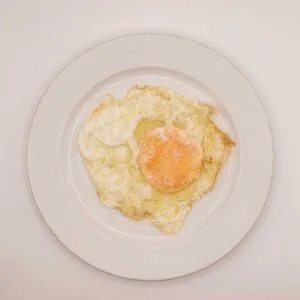 Plato con Huevo Frito (Suelto - Individual)